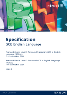 Edexcel igcse english language coursework grade boundaries